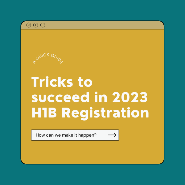 H1B 2023 cap registration