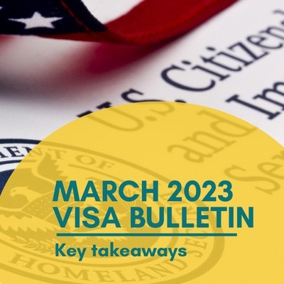 march 2023 Visa Bulletin