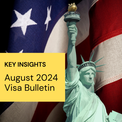 August 2024 visa Bulletin Insights