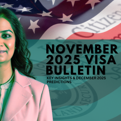 November 2025 Visa Bulletin & Dec 2025 Predictions