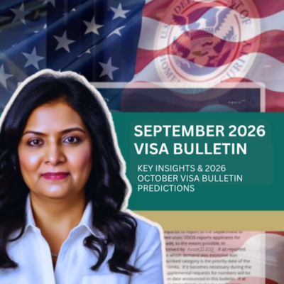 Visa bulletin September 2026-Full Updates & October Predictions